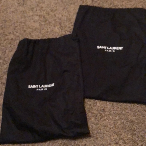 Authentic Lipstick Red Saint Laurent MENS Sneakers - Picture 6 of 7